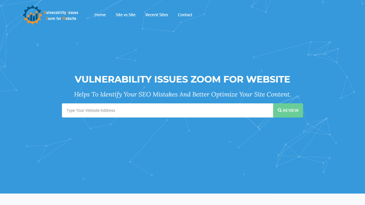 Website of Vulnerability Issues Zoom for Website